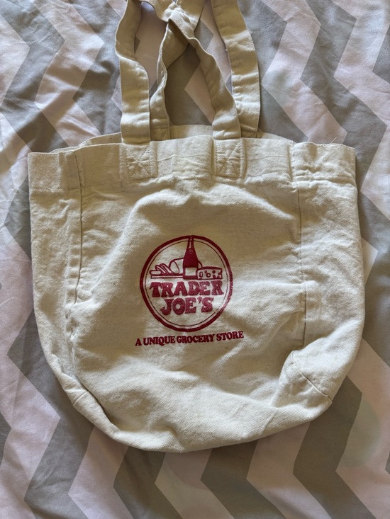 Trader Joe'S Handbags - Trader Joe's Vintage Canvas Tote